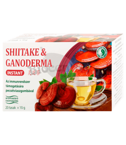 Dr. Chen Shiitake - Ganoderma instantný čaj 20x10g