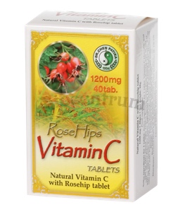 Dr. Chen Vitamín C + šípka tablety 80ks