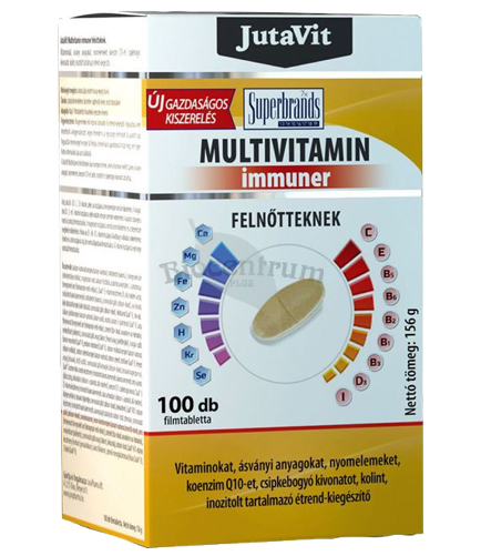 JutaVit Multivitamín Immuner 100ks