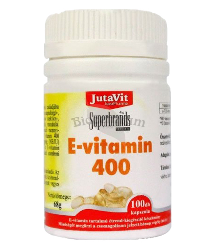 JutaVit Vitamín E 400 100ks