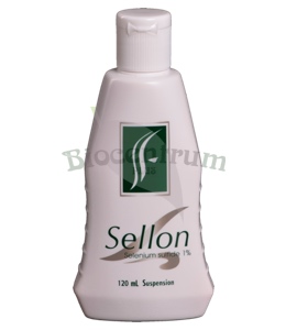 Liečivý šampón Sellon proti lupinám 120ml